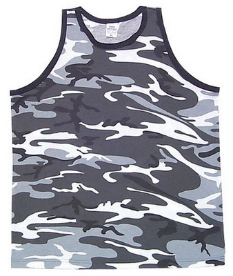 Urban Camouflage Tank Top: Army Navy Shop