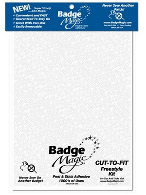 Badge Magic Adhesive Cut To Fit Freestyle Kit 