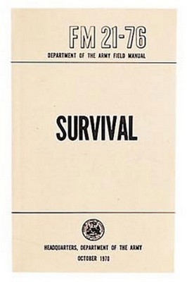 Survival Manual Military Manuals / Books: Army Navy Shop