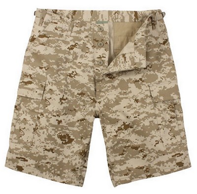 Desert Digital Camo BDU Combat Shorts: Army Navy Shop