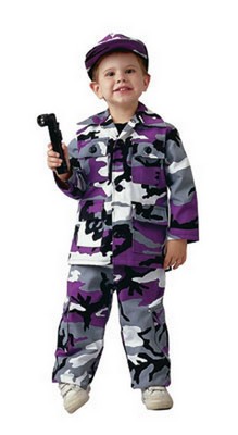 Kids Violet Camouflage Pants - Boys Fatigues (BDU): Army Navy Shop