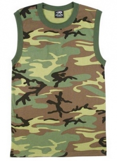 military sleeveless t shirt