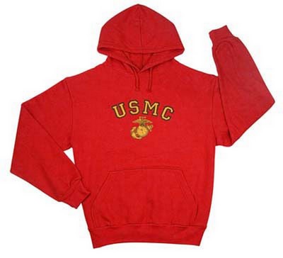 Usmc 2024 hooded sweatshirt