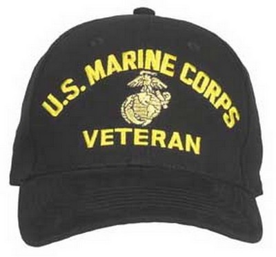 Military Caps US Marine Corps Veteran Cap: Army Navy Shop