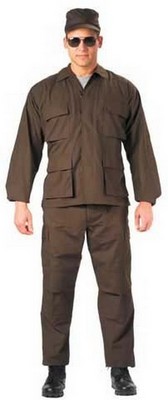 Military Uniform Pants Brown Swat Cloth BDU’s 2XL: Army Navy Shop