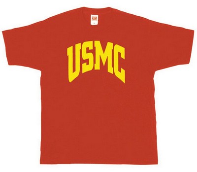 usmc red shirt