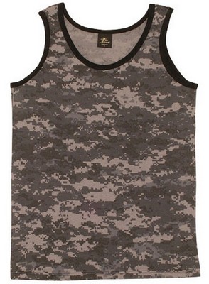 Subdued Digital Urban Camo Tank Top: Army Navy Shop