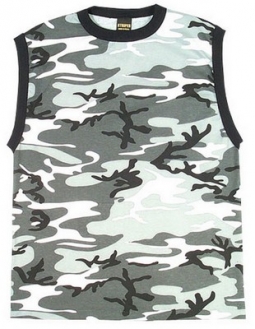 military sleeveless t shirt