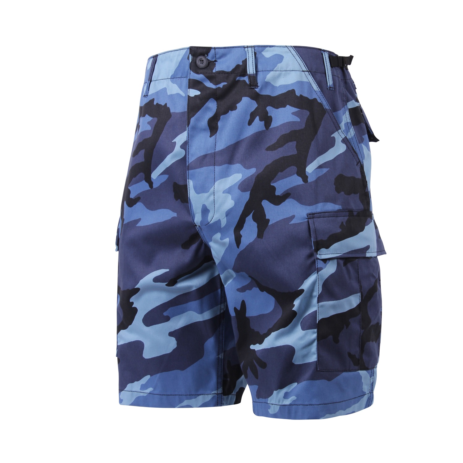 Blue Camouflage Shorts Military Cargo Shorts: Army Navy Shop