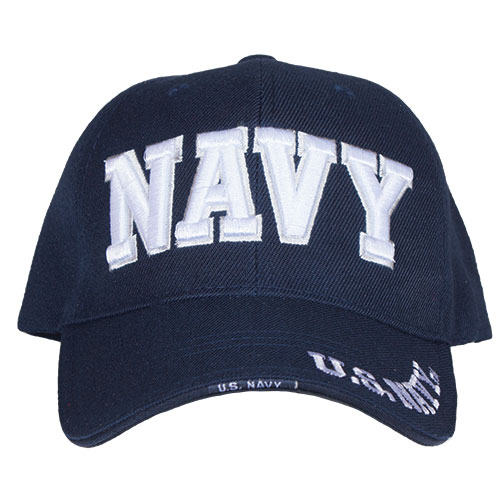 Embroidered Navy Blue Navy Cap: Army Navy Shop